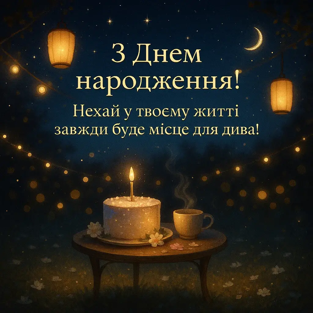 Найкращі привітання з днем народження