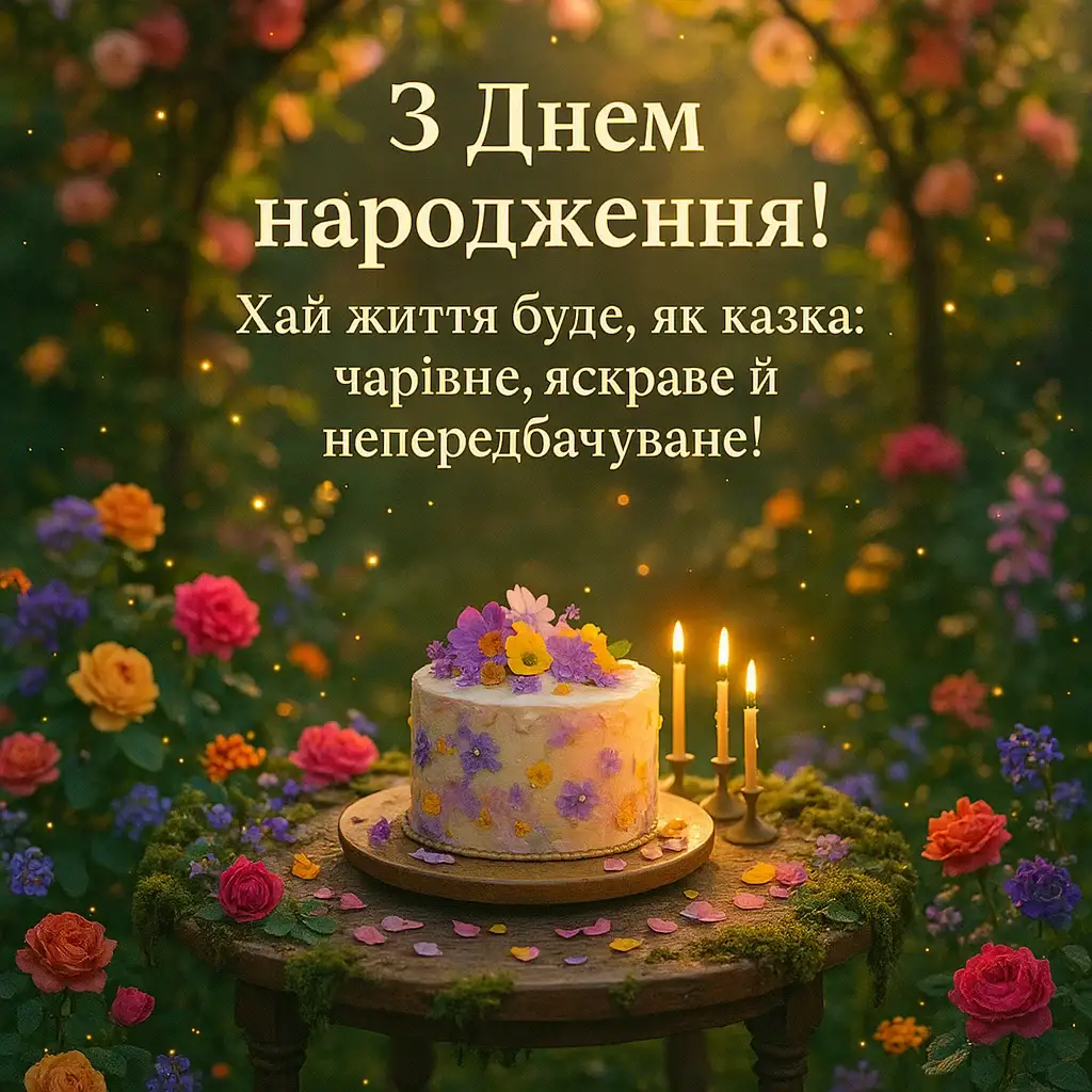 Найкращі привітання з днем народження