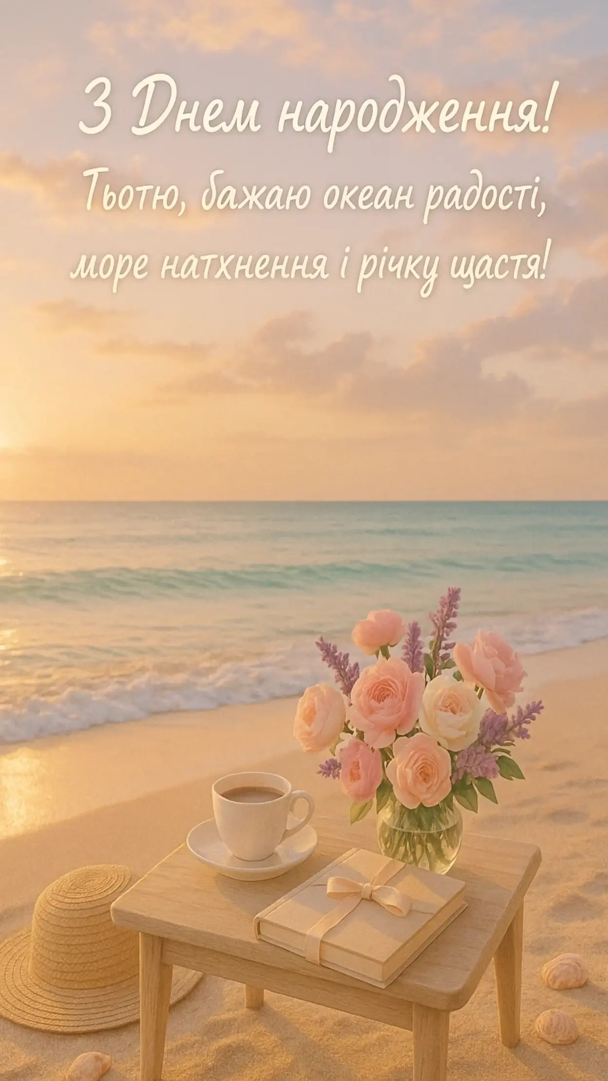 Привітання з днем народження тьоті