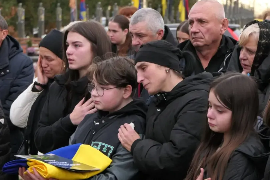 Калуш попрощався із загиблим захисником Андрієм Царевичем Калуш попрощався із загиблим захисником Андрієм Царевичем