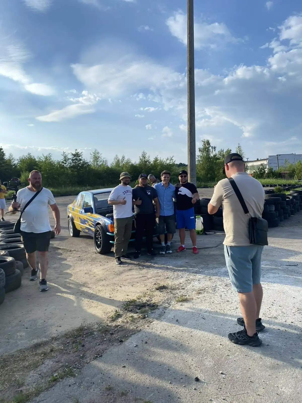 Відновлення екстремальних заїздів для ветеранів у Калуші після ремонту траси