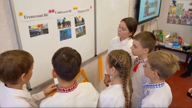 На Черкащині школярі отримали новий простір безпеки: у Худяках відкрили спеціалізований клас
