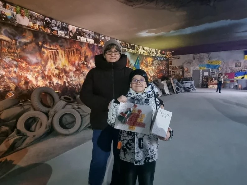 Різдво з пам’яттю і болем: у Франківську підтримали дітей полеглих захисників
