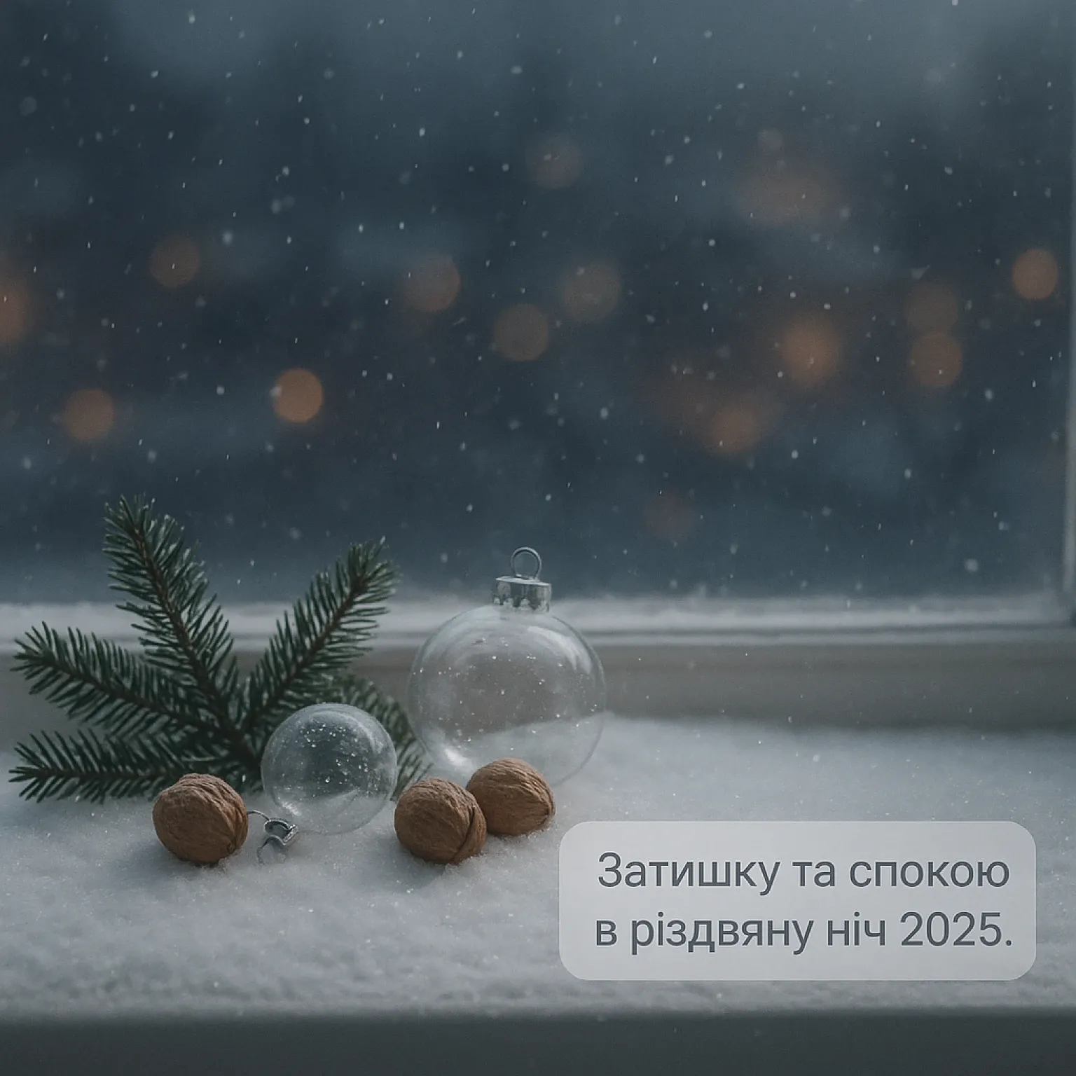 Привітання з різдвом 2025