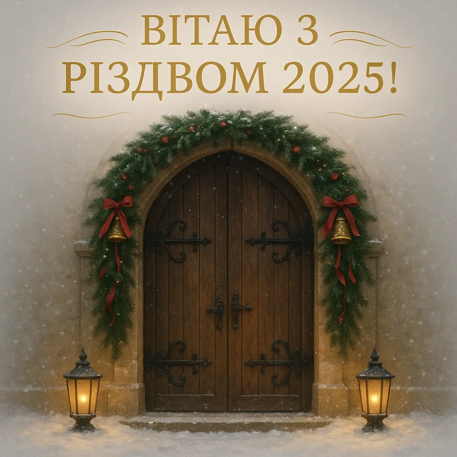 Привітання з різдвом 2025
