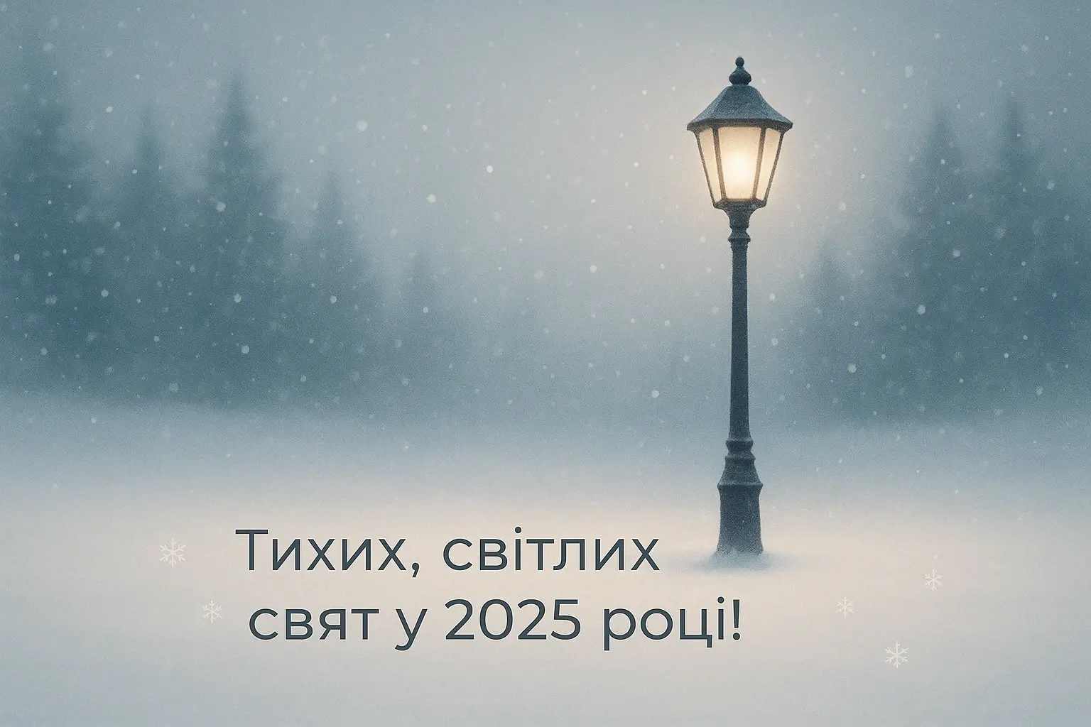 Привітання з різдвом 2025