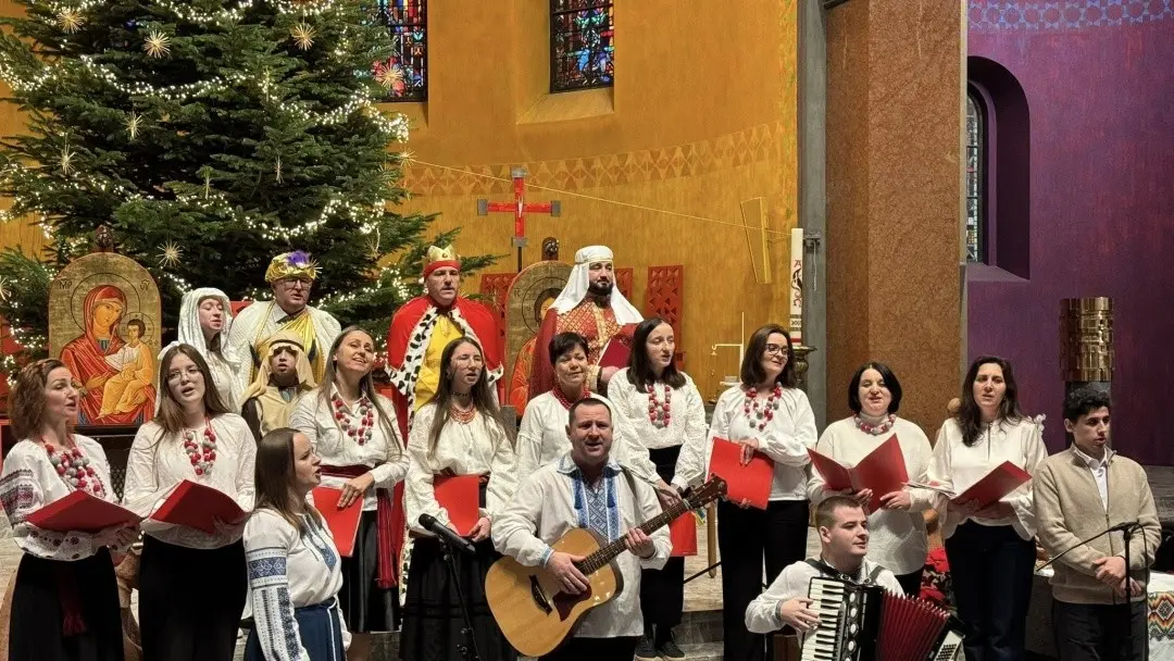 Українська громада у Швейцарії відзначила Різдво спільною молитвою та колядками