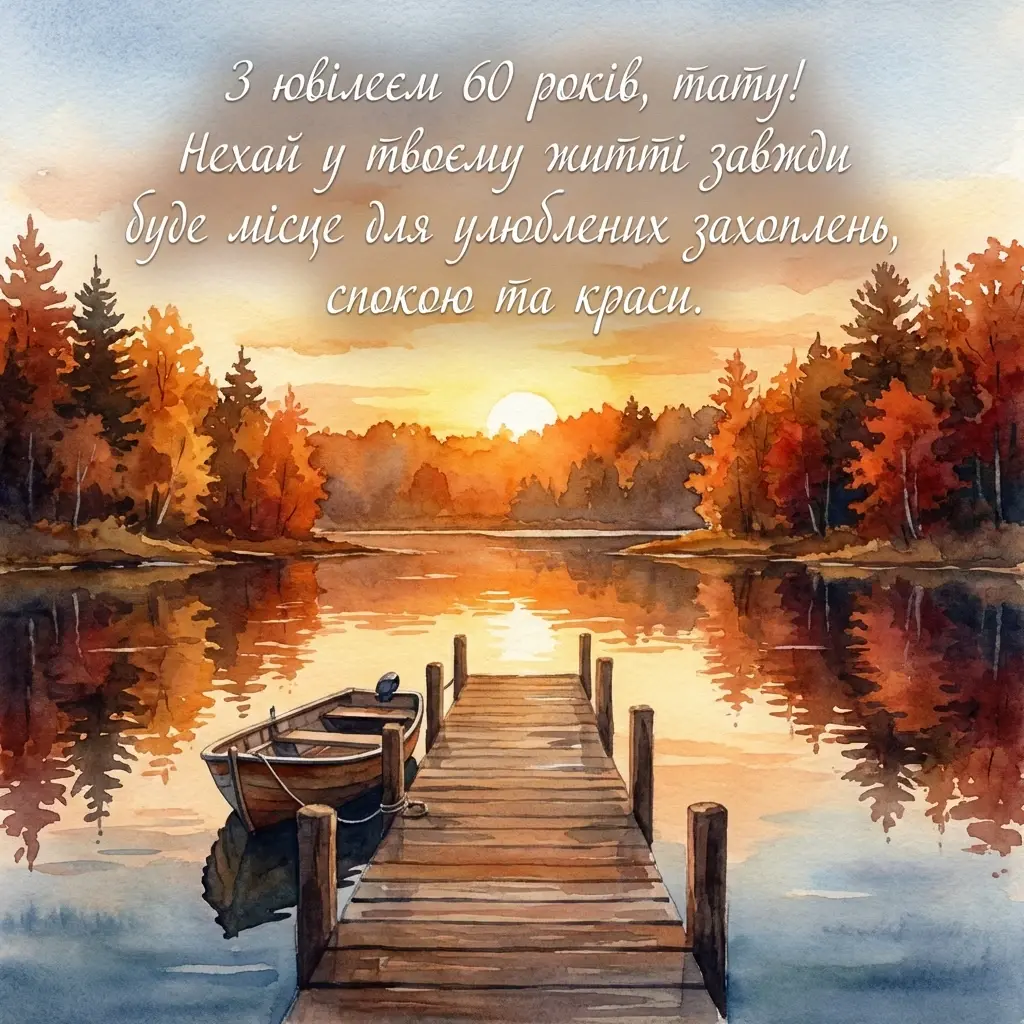 з ювілеєм 60 татові