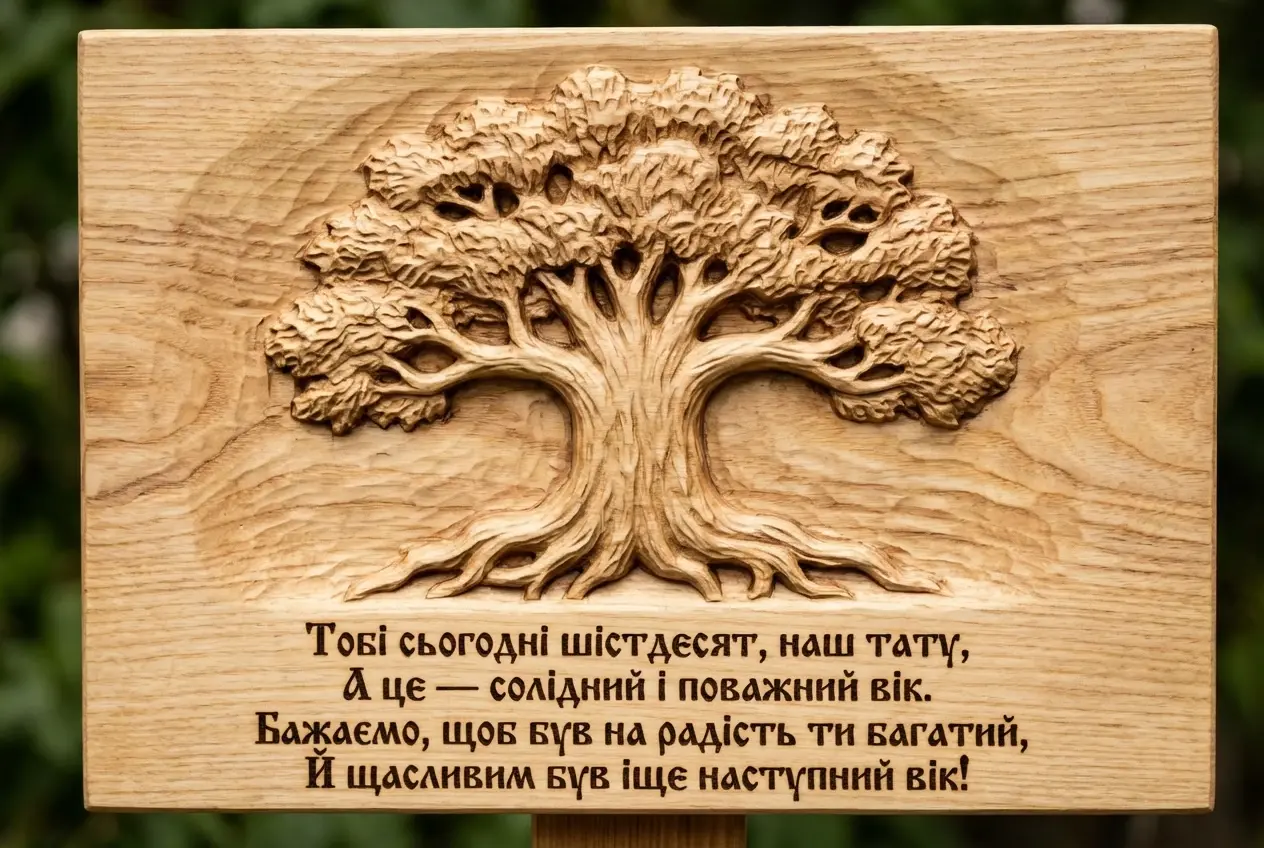 з ювілеєм 60 татові