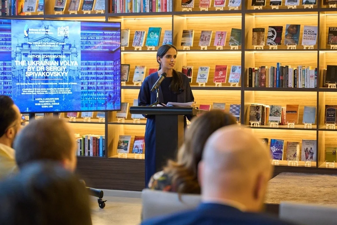 В ОАЕ представили англомовну книгу про героїзм українців