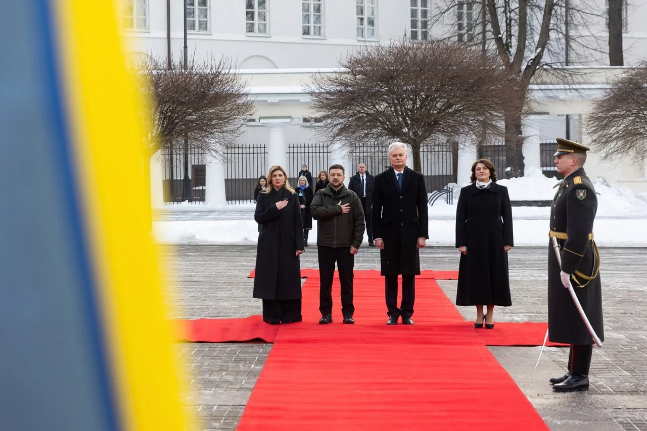 Енергетика, зброя та історична пам’ять: Зеленський розпочав візит до Литви