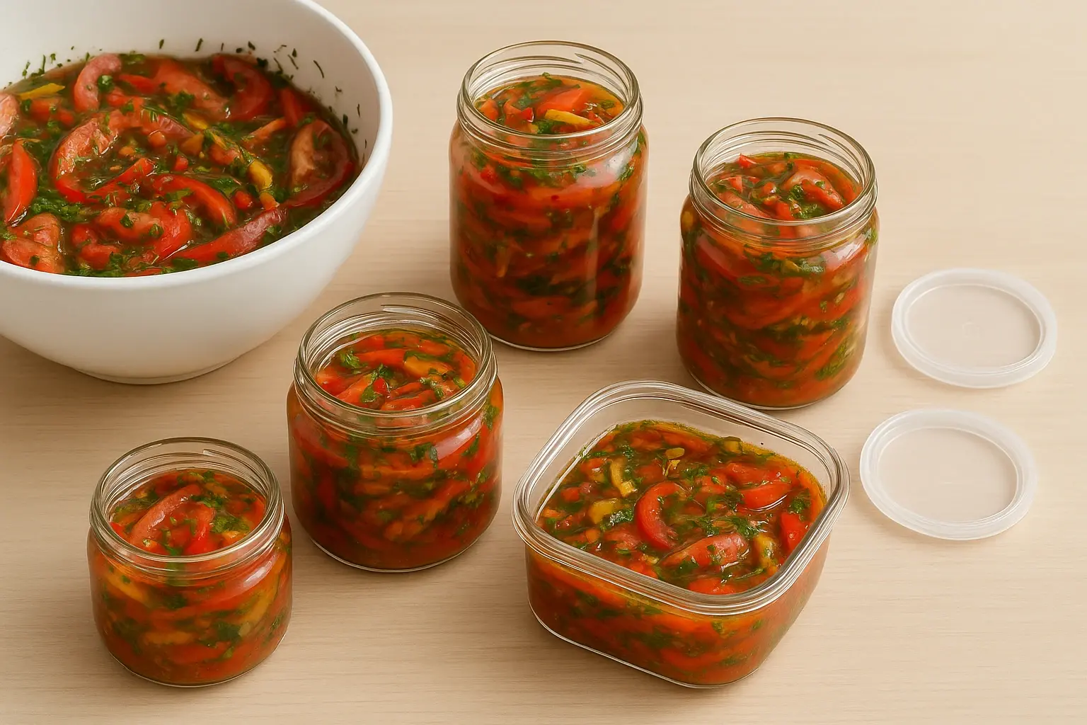 помідори по корейськи