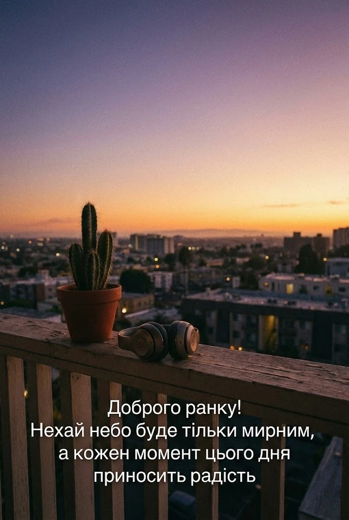 Доброго ранку, гарного дня та мирного неба: найтепліші листівки для душевного привітання