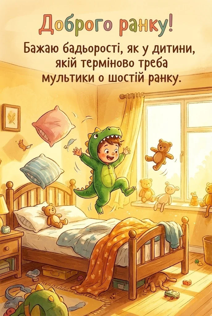 Смішні приколи та доброго ранку українською: добірка позитивних побажань з добрим ранком