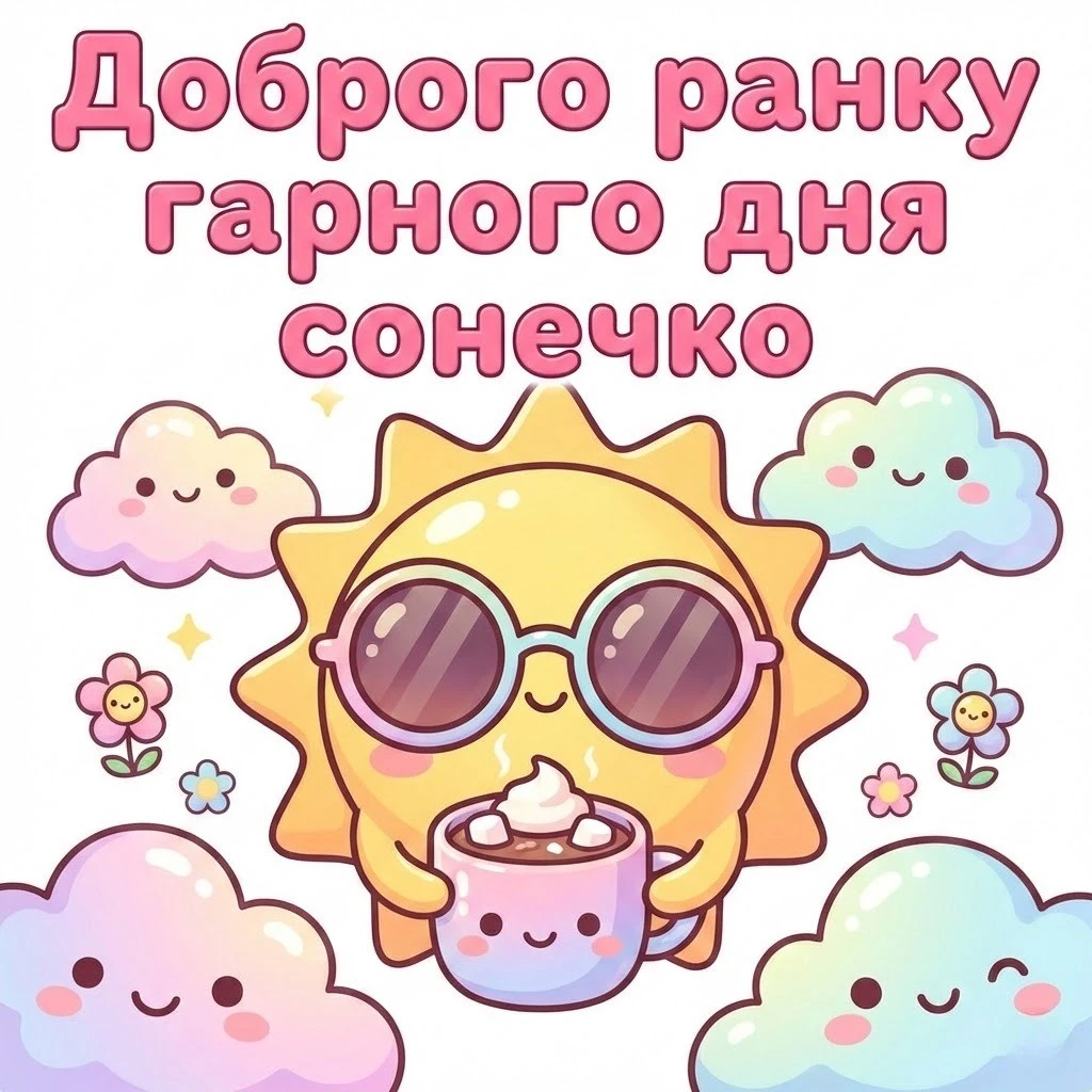 Доброго ранку гарного дня: красиві картинки та душевні листівки для чудового настрою