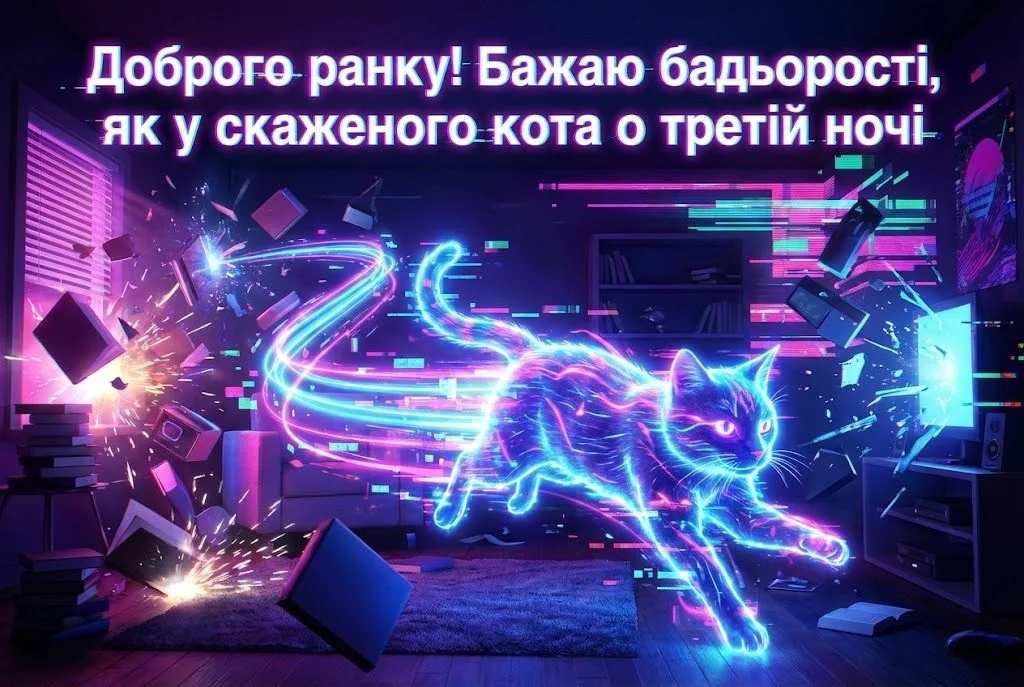 Позитивні картинки доброго ранку та прикольні листівки для гарного настрою