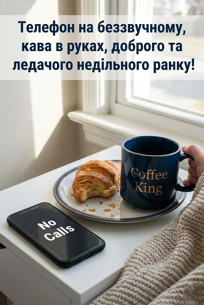 Доброго недільного ранку картинки та душевні листівки для гарного настрою