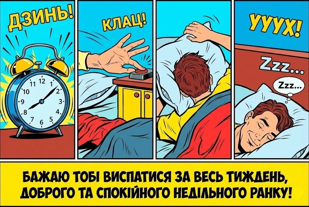Доброго недільного ранку картинки та душевні листівки для гарного настрою