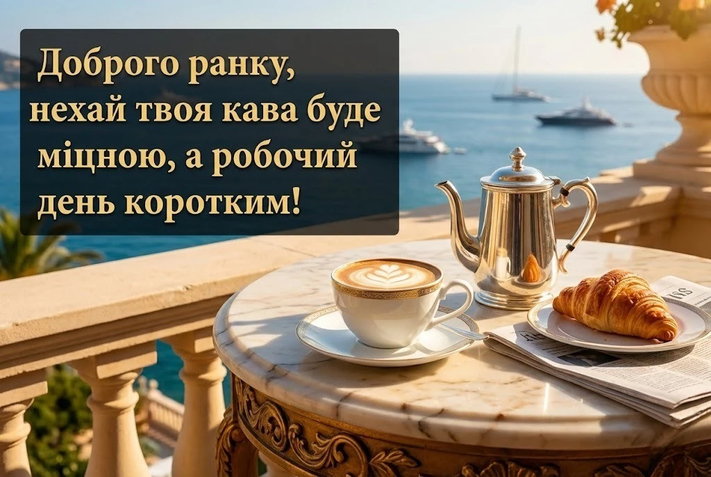Доброго ранку та гарного настрою картинки та добірка душевних листівок для позитивного початку дня