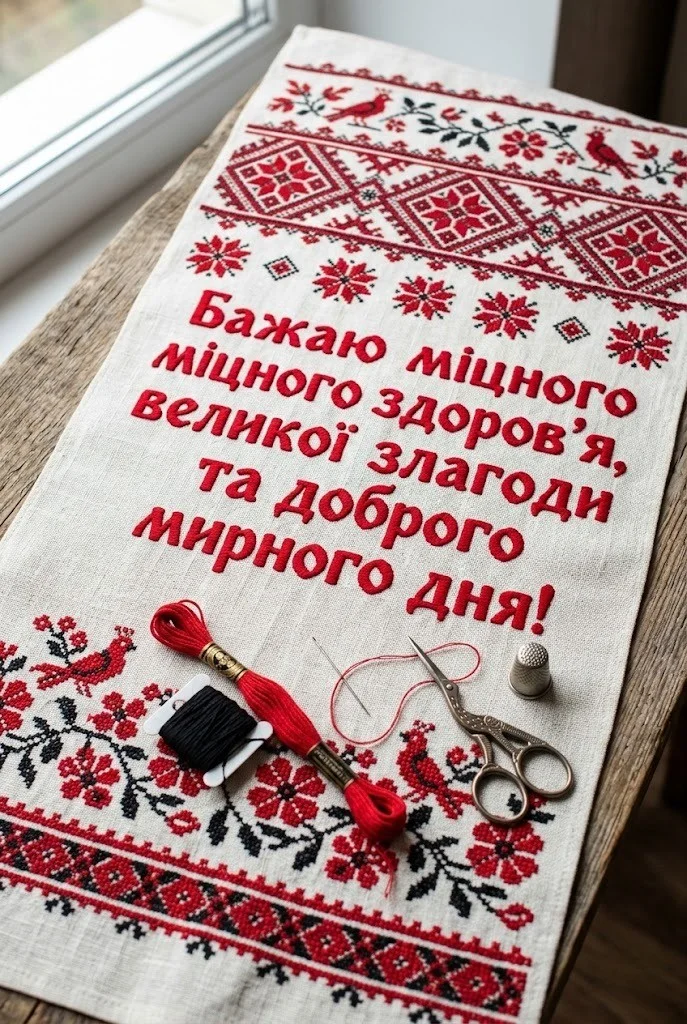 Доброго мирного дня: картинки українською для щирих побажань рідним та друзям