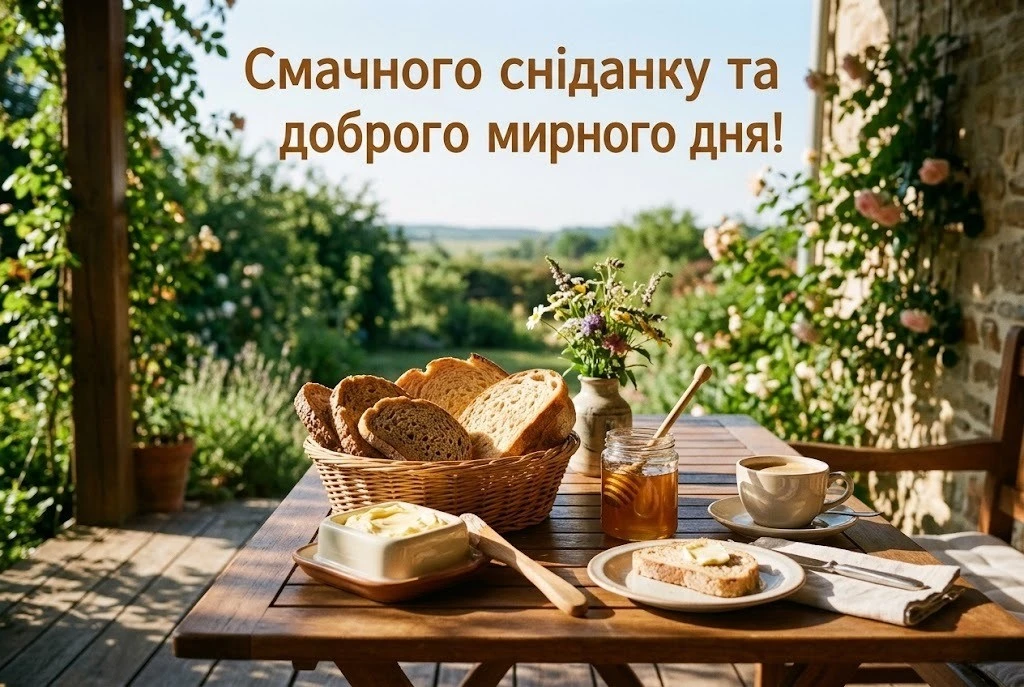Доброго мирного дня: картинки українською для щирих побажань рідним та друзям