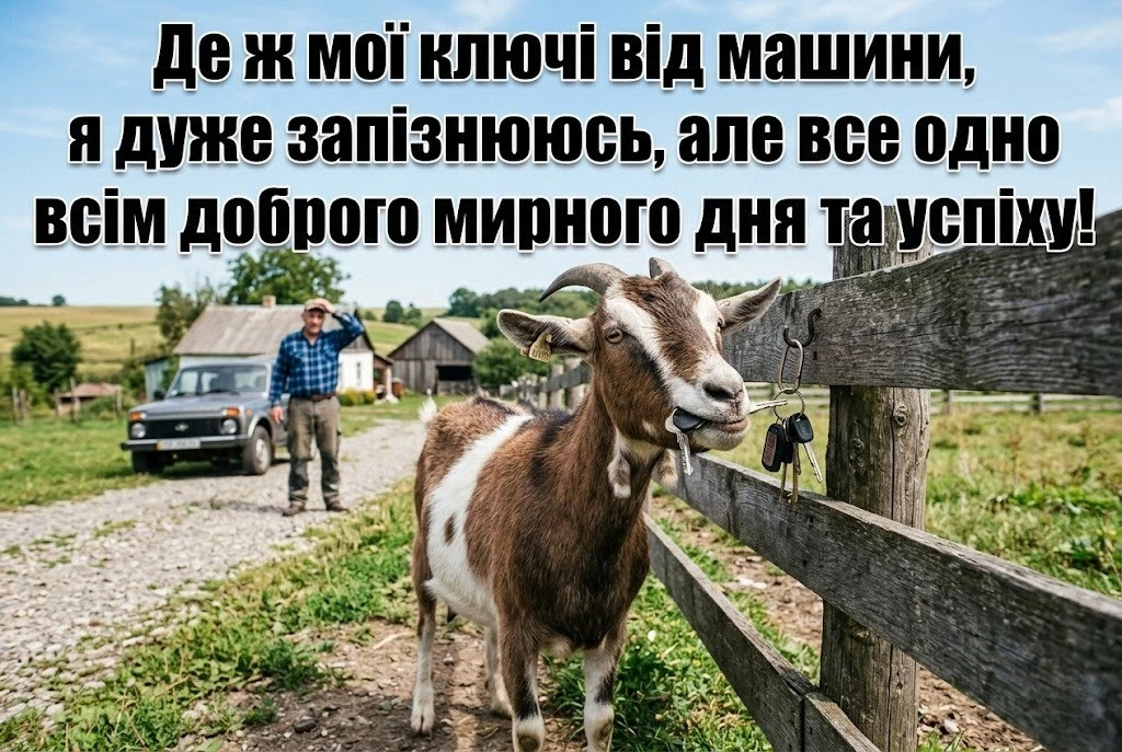 Доброго мирного дня: картинки українською для щирих побажань рідним та друзям
