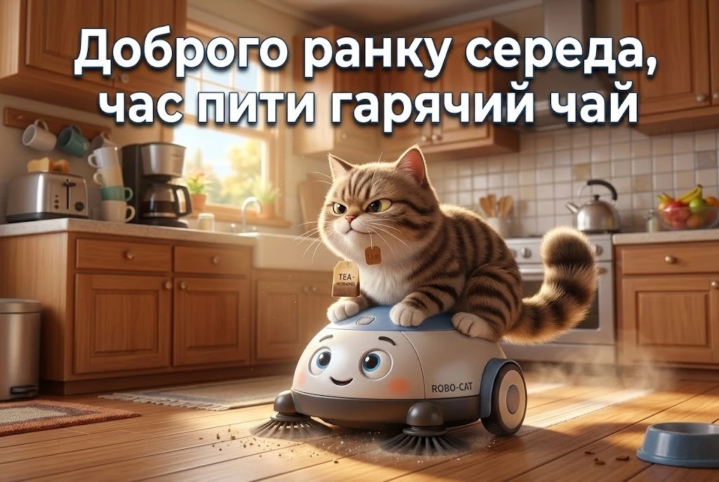Доброго ранку середа та найкращі побажання у картинках для вашого натхнення