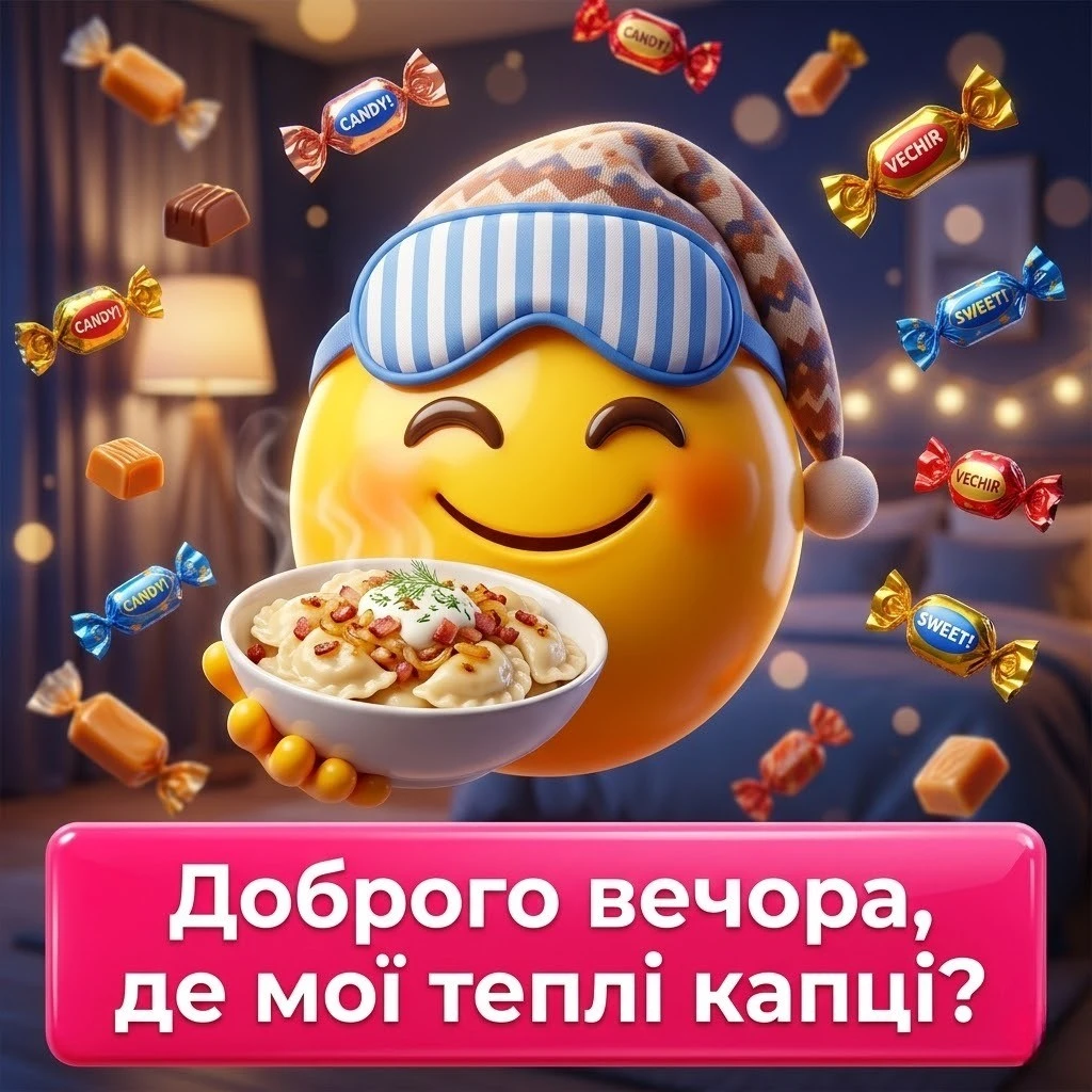 Побажання доброго вечора у яскравих картинках та душевних листівках для затишного настрою