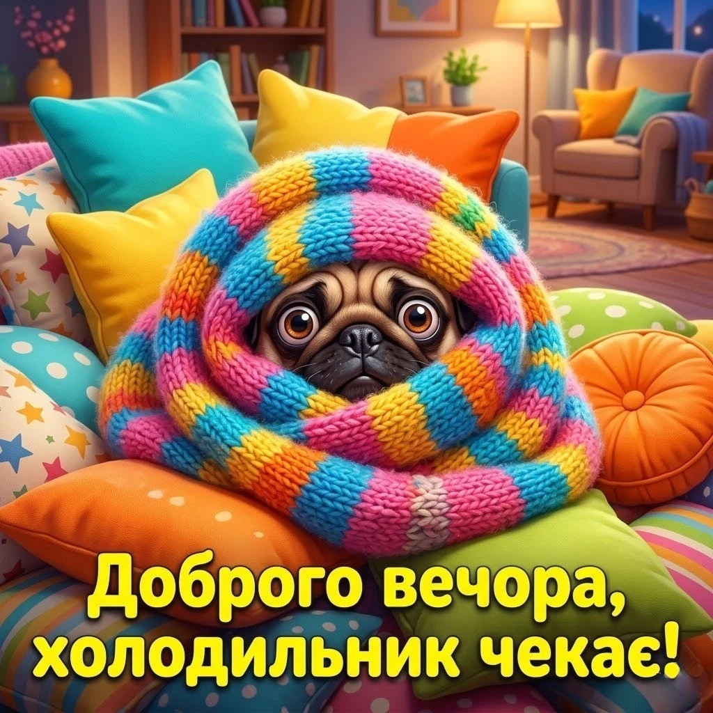 Побажання доброго вечора у яскравих картинках та душевних листівках для затишного настрою