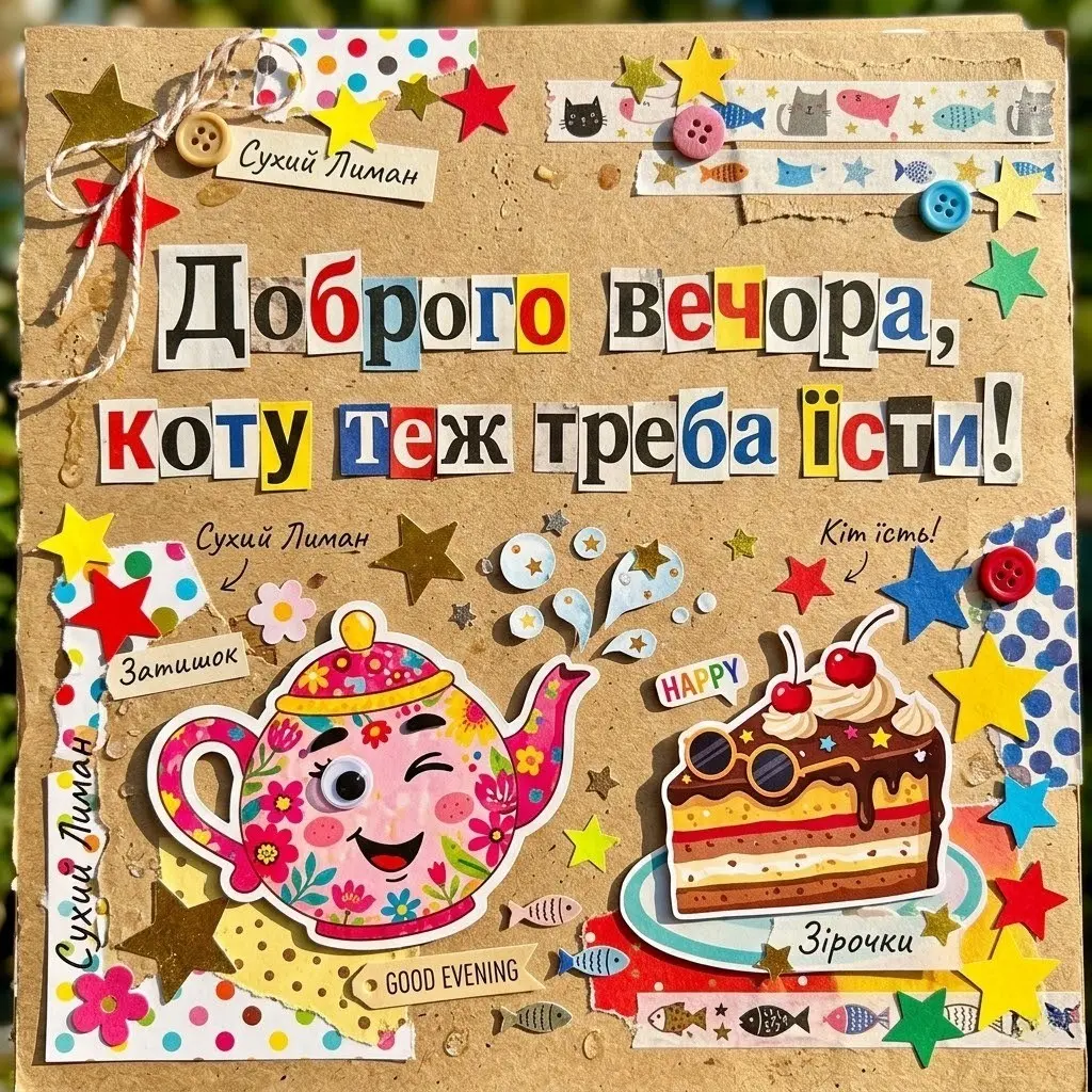 Побажання доброго вечора у яскравих картинках та душевних листівках для затишного настрою