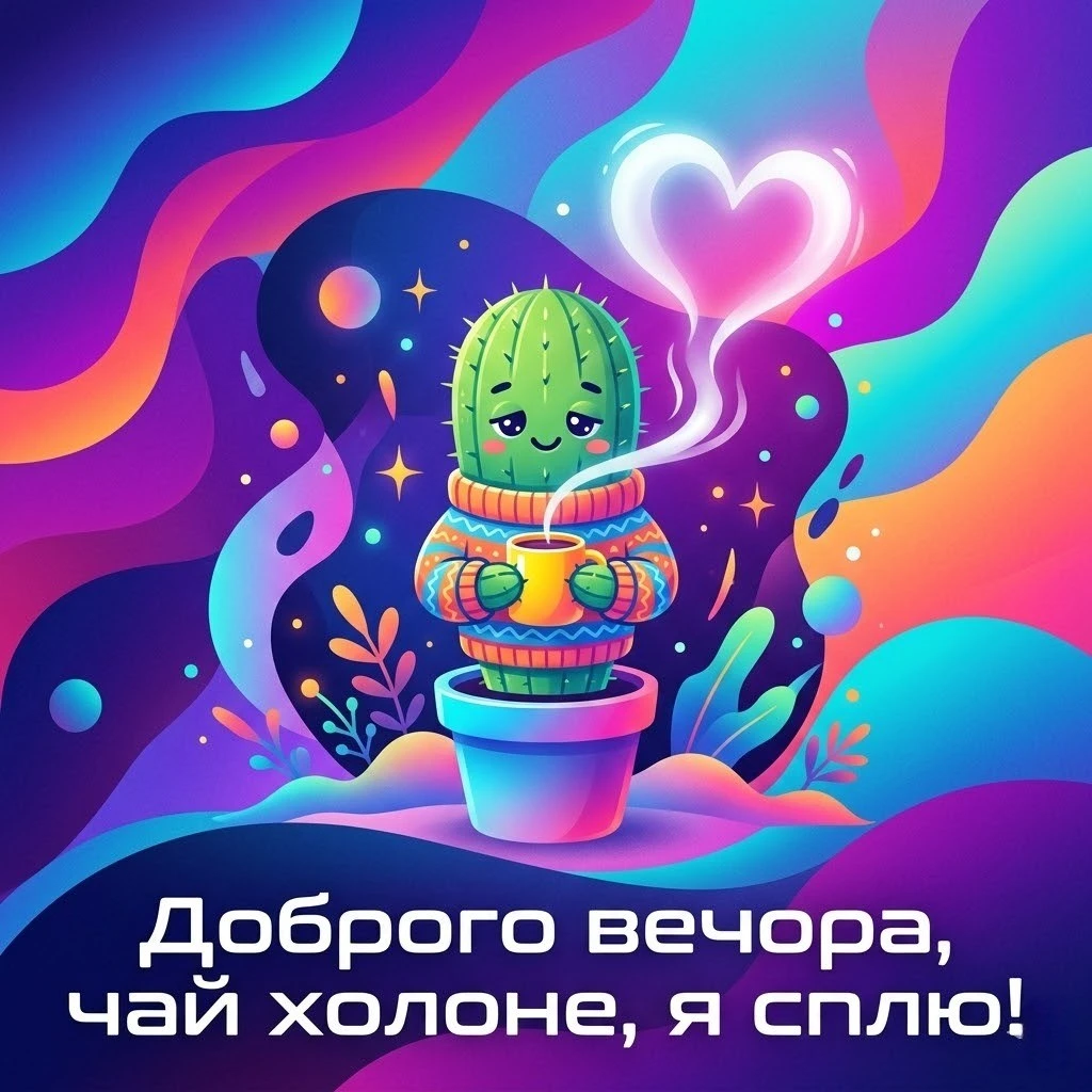 Побажання доброго вечора у яскравих картинках та душевних листівках для затишного настрою