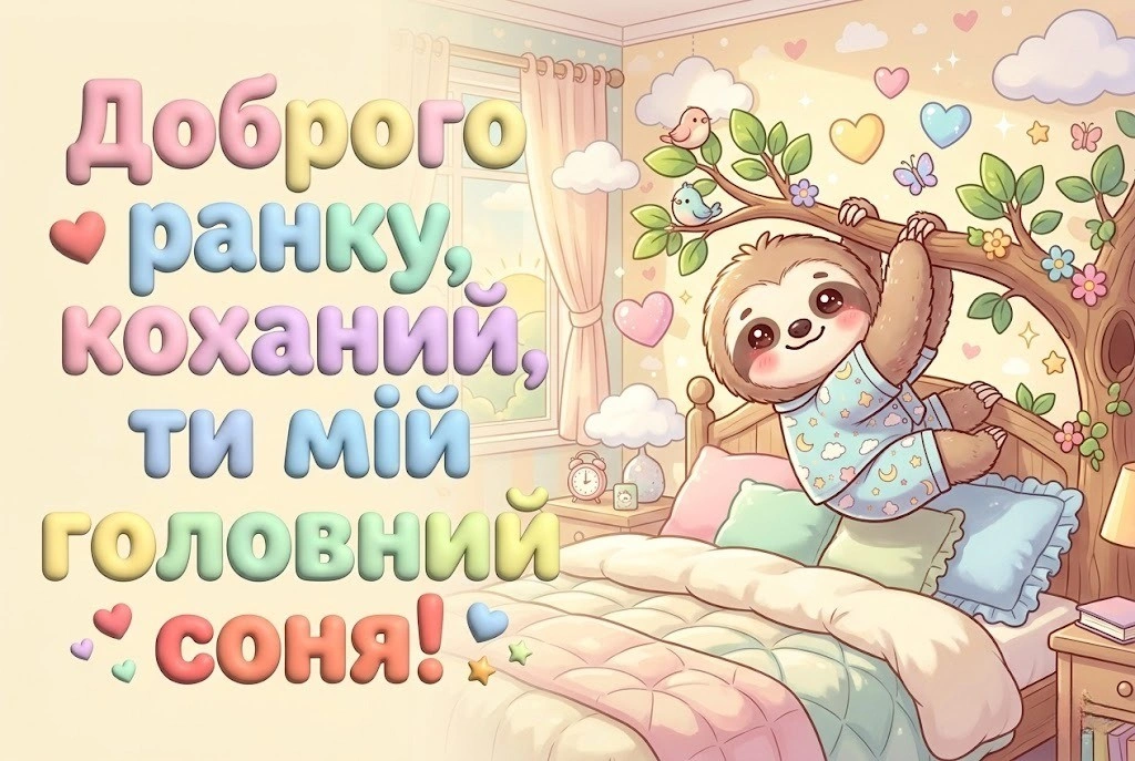 Коханому чоловікові доброго ранку коханий мій: найтепліші картинки та душевні листівки для гарного настрою
