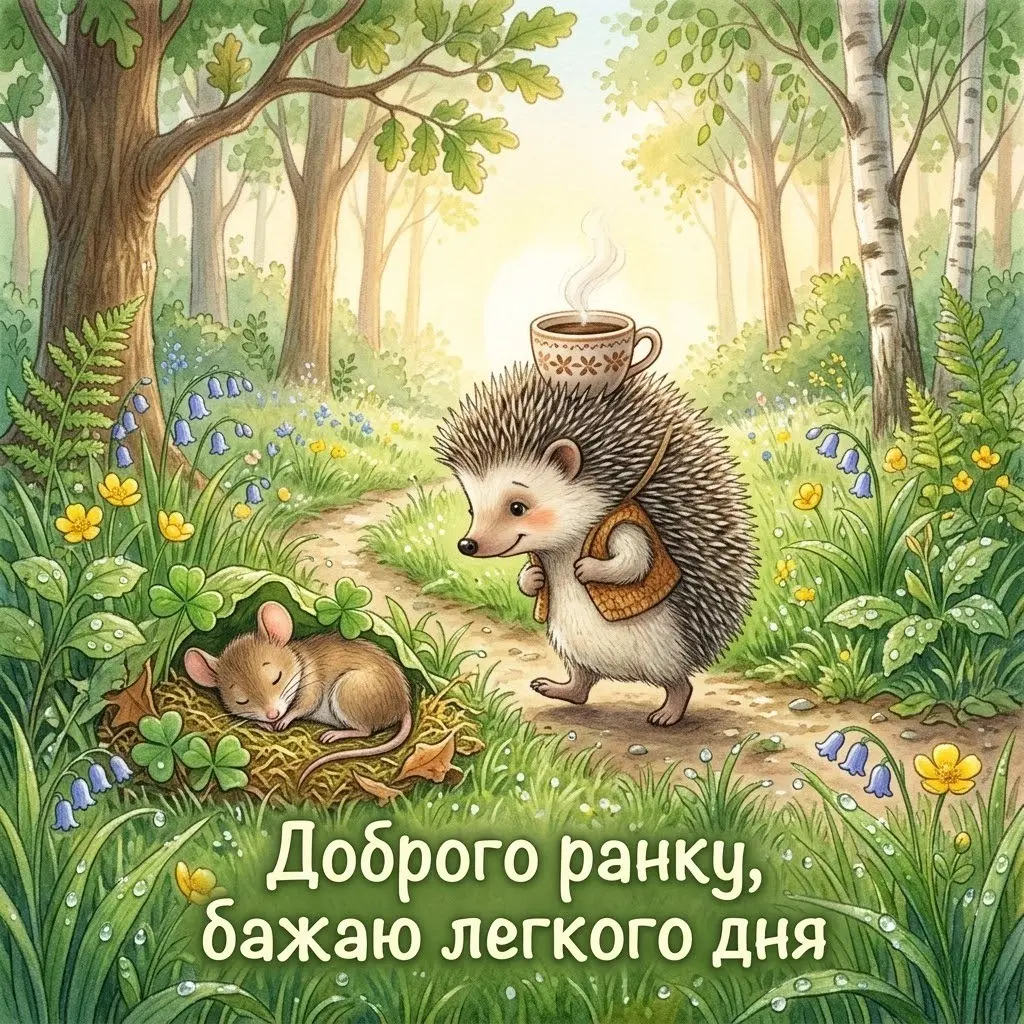 Скачати картинки доброго ранку: найкращі листівки та щирі побажання для чудового початку дня