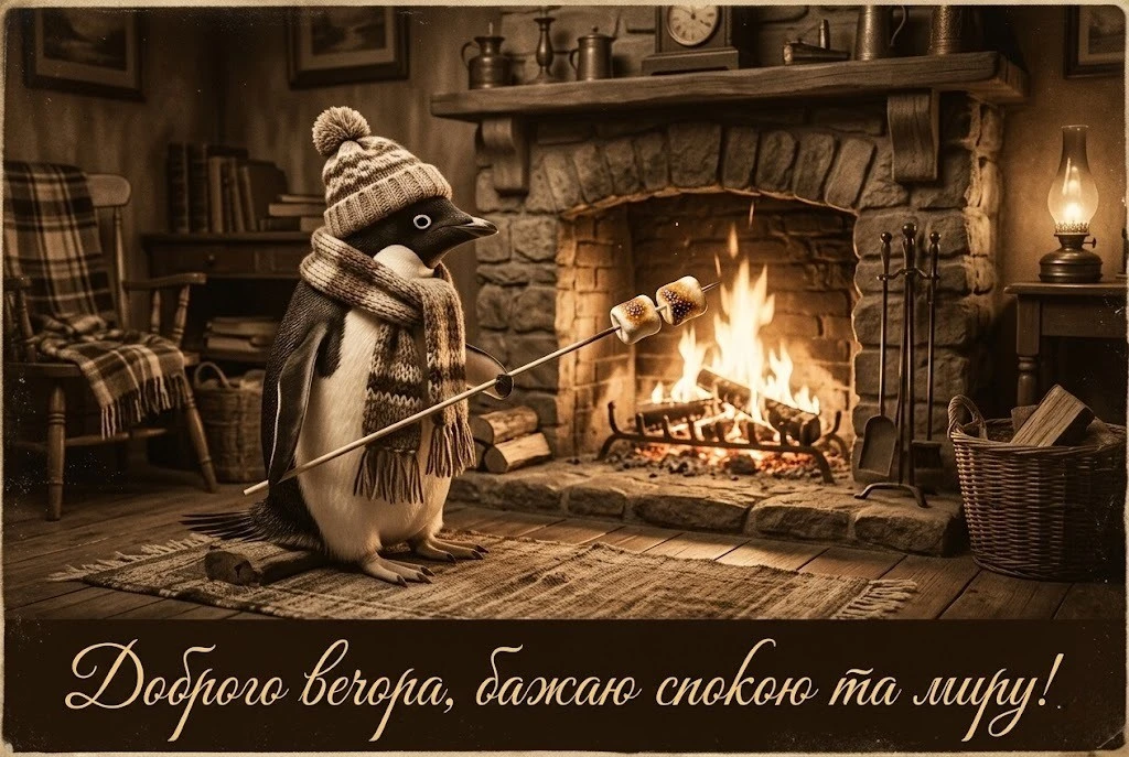 Мирного вечора, доброго вечора та гарного вечора: затишні картинки та щирі побажання