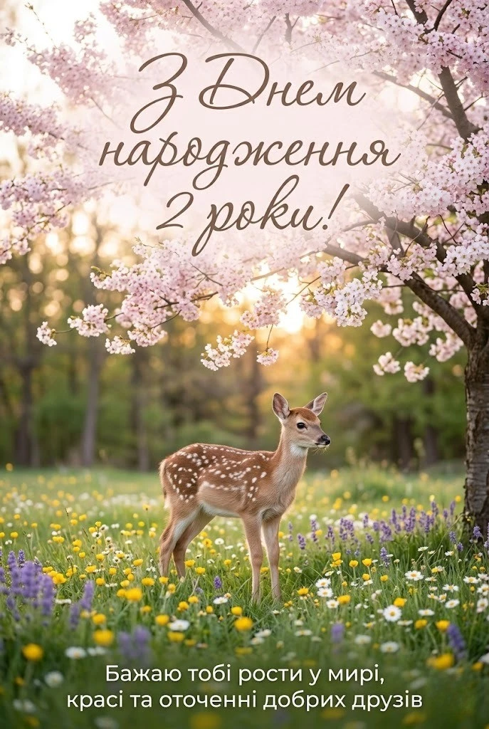еплі слова та побажання для дівчинки на її друге іменини