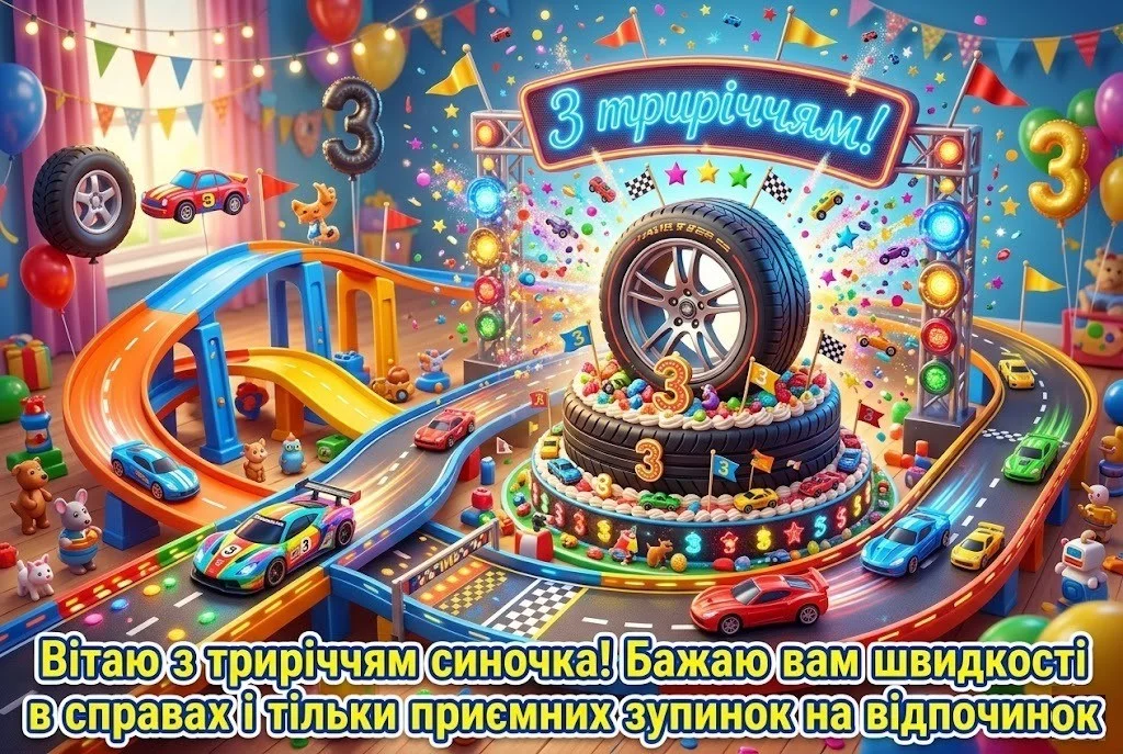 Вітання батькам з триріччям сина чи доньки: від щирого серця
