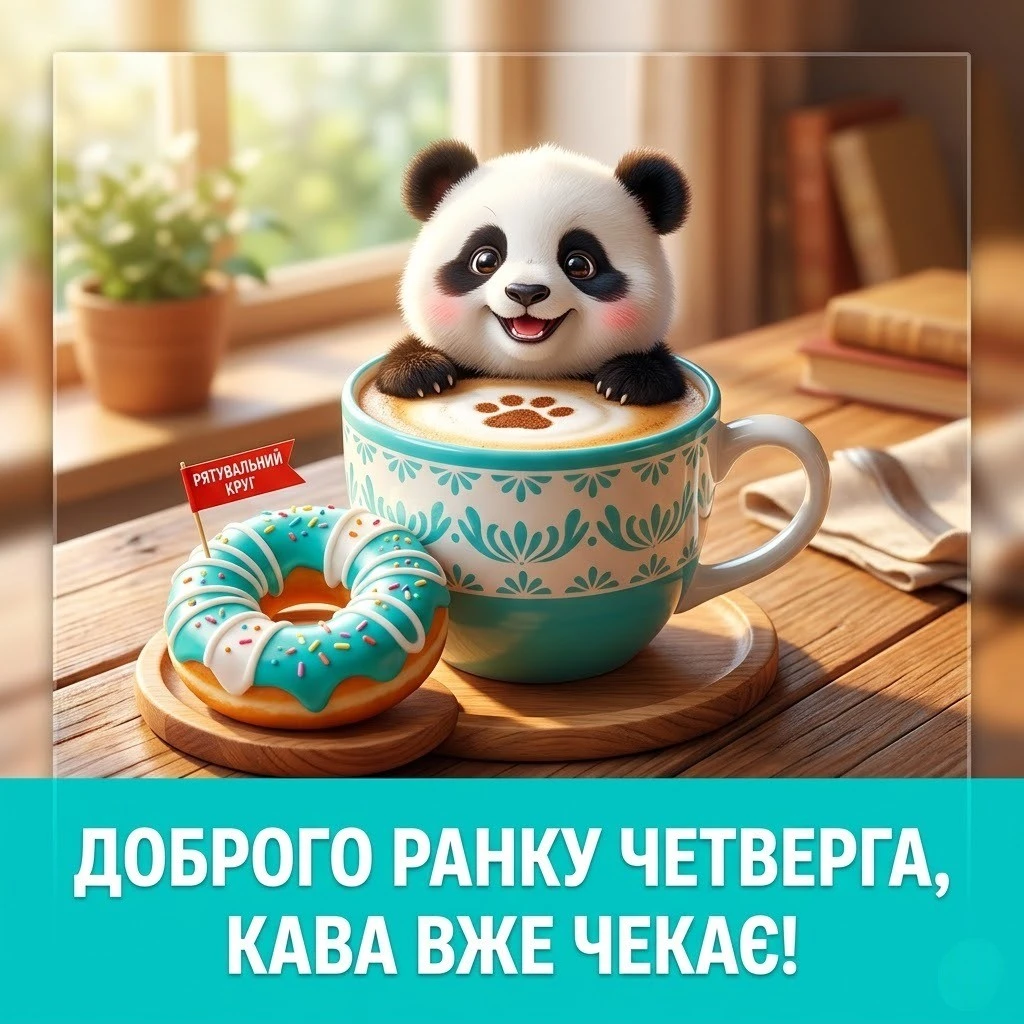 Доброго ранку четверга: прикольні картинки та щирі побажання для гарного настрою