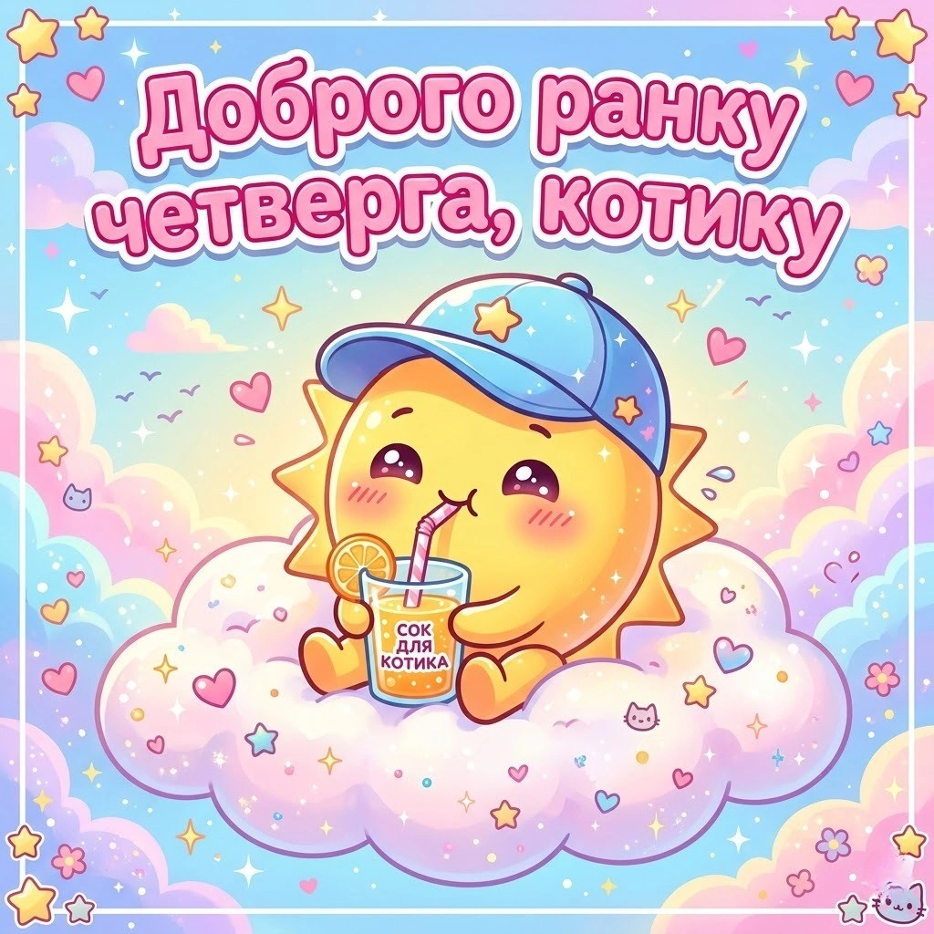 Доброго ранку четверга: прикольні картинки та щирі побажання для гарного настрою