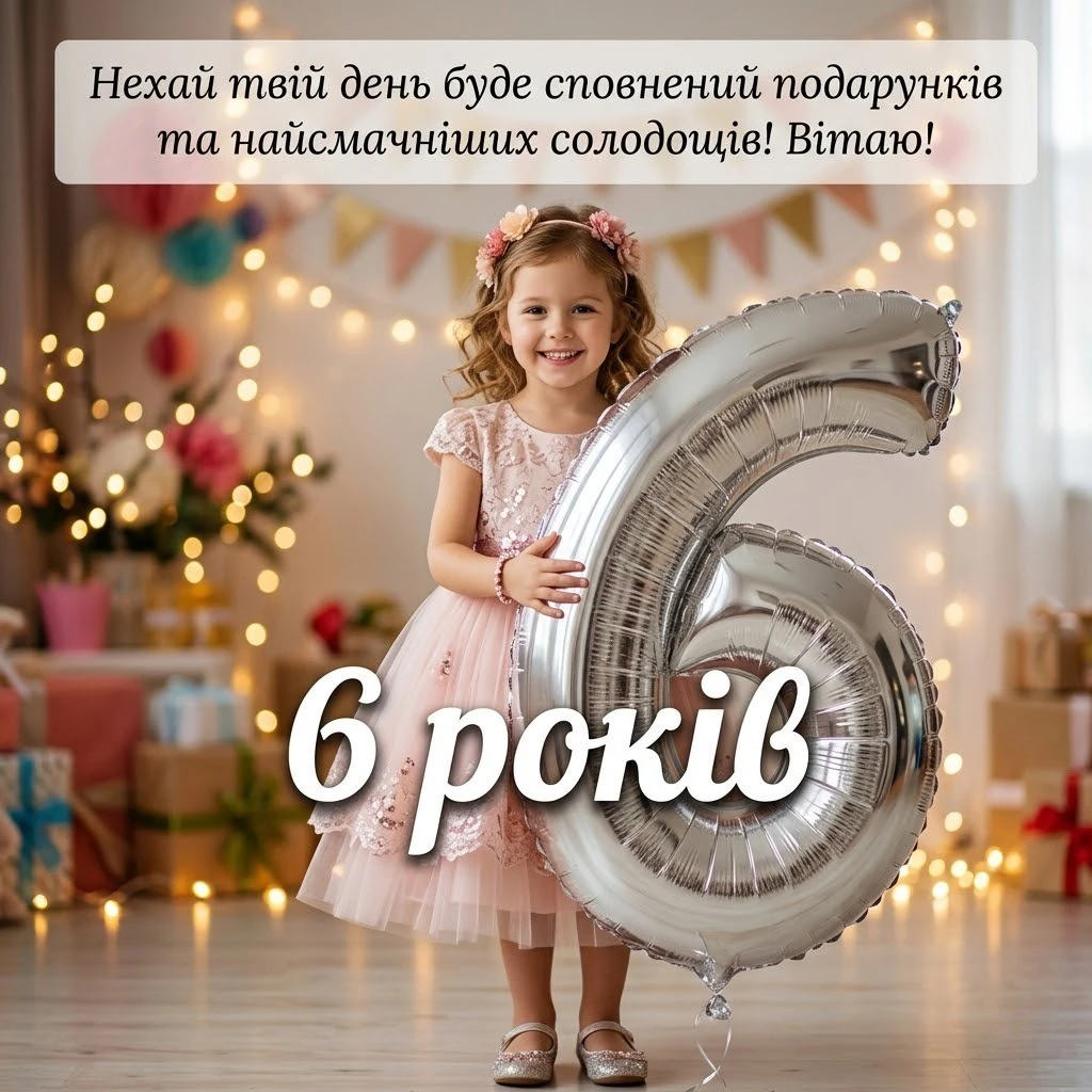 Оригінальні привітання з 6-річчям: як гарно привітати майбутнього школяра