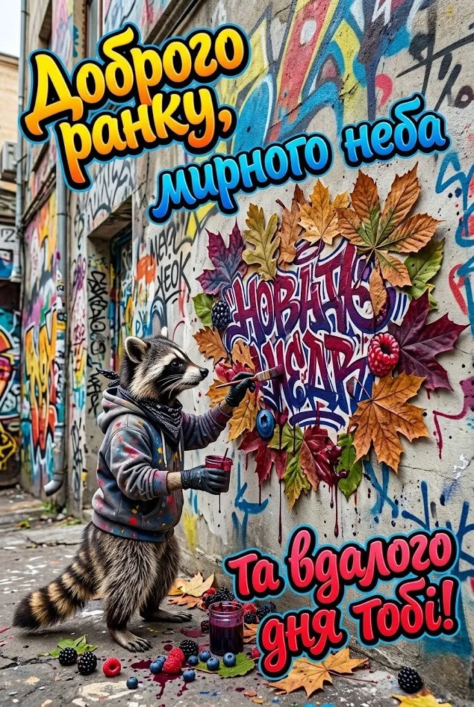 Доброго ранку: осінь у картинках для затишного настрою та щирих побажань