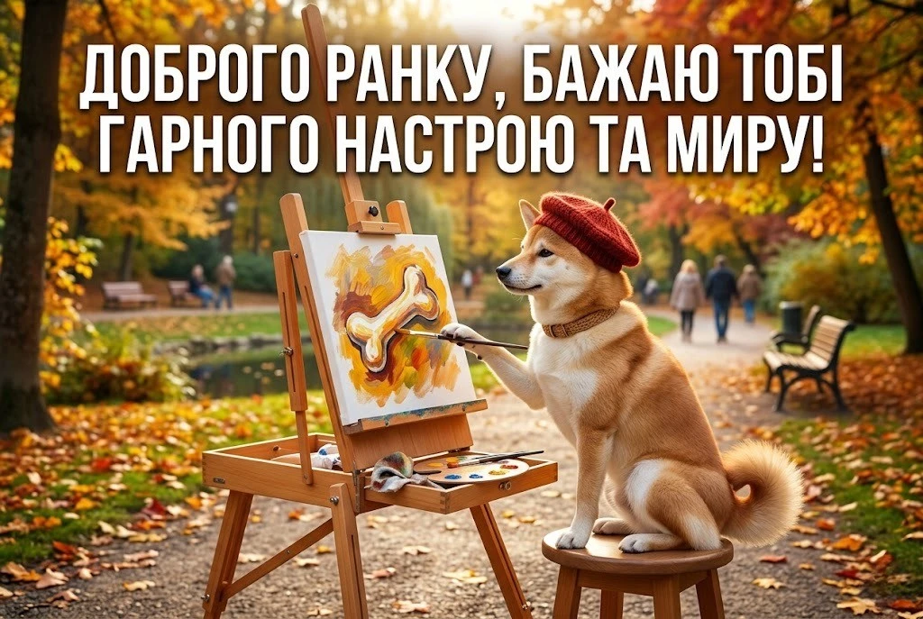 Доброго ранку: осінь у картинках для затишного настрою та щирих побажань