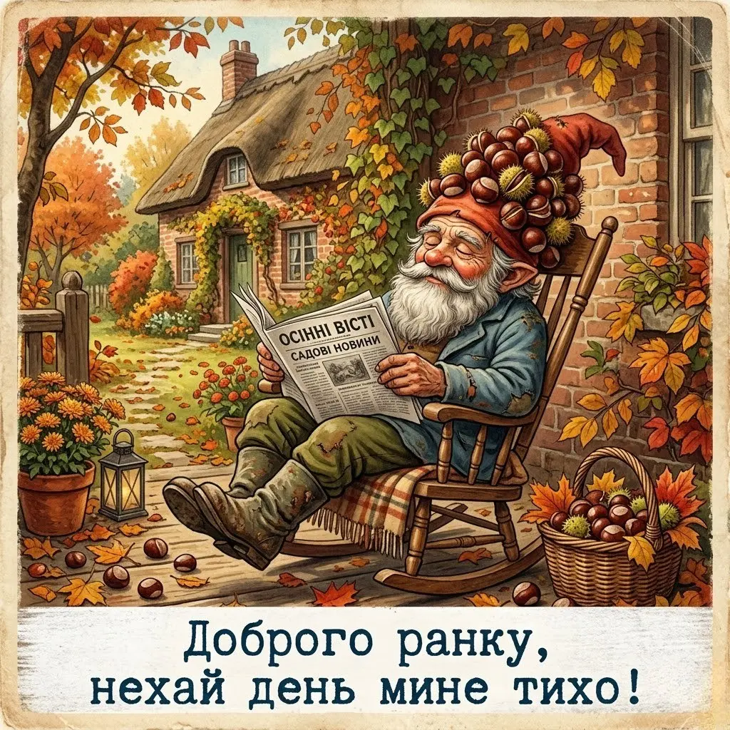 Доброго ранку: осінь у картинках для затишного настрою та щирих побажань