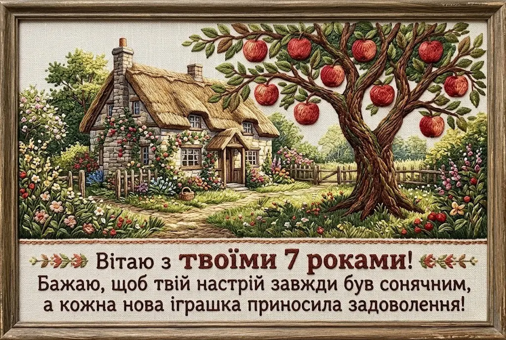 Привітання з 7-річчям: надихаючі слова для юних дослідників