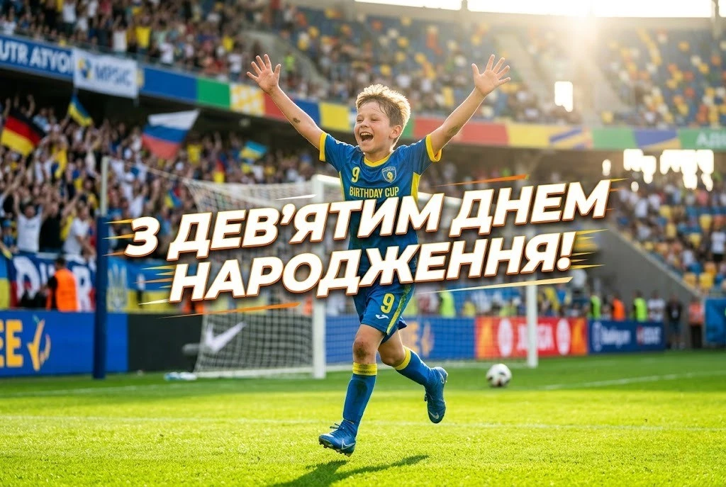 Дев’ять років імениннику: підбірка найтепліших слів та віршованих побажань