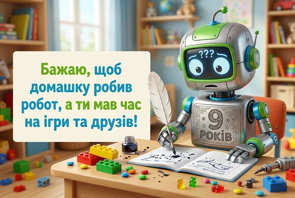 Дев’ять років імениннику: підбірка найтепліших слів та віршованих побажань