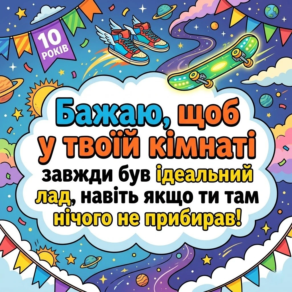 Як привітати хлопчика з 10-річчям: добірка зворушливих слів