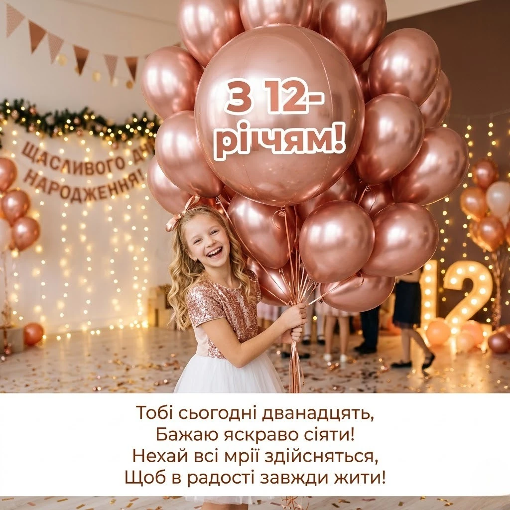 Зворушливі слова та вірші дівчинці на 12 років: натхнення для вашого привітання