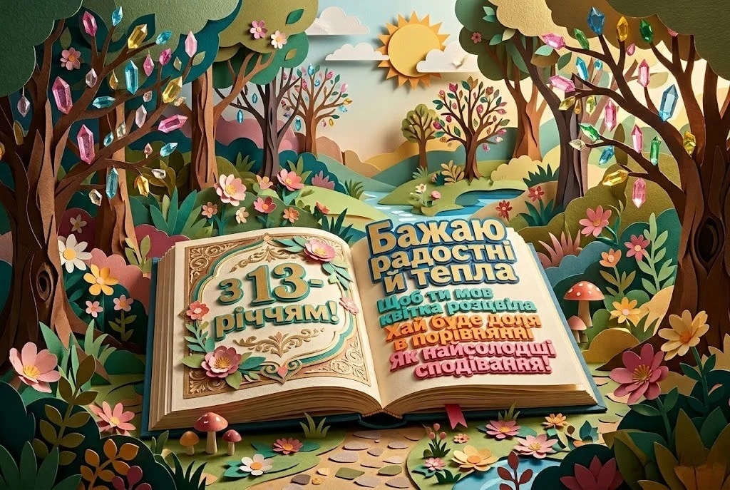 13 років — особливе свято: привітання для юної леді на будь-який смак