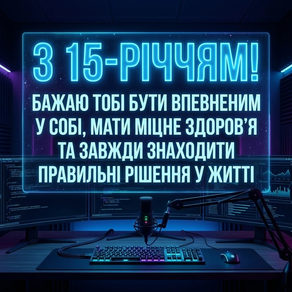 З днем народження, 15 років! Круті привітання для підлітка-іменинника
