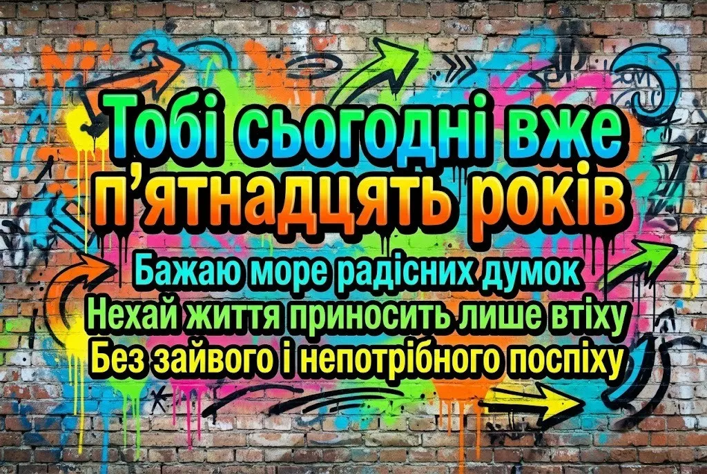 З днем народження, 15 років! Круті привітання для підлітка-іменинника